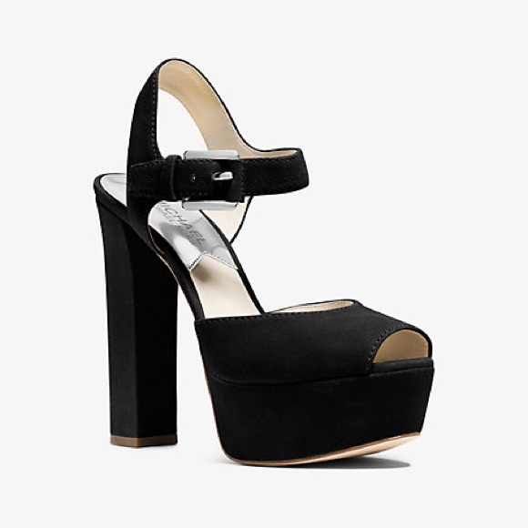 Michael Kors London open toe platform sandal - Picture 1 of 7